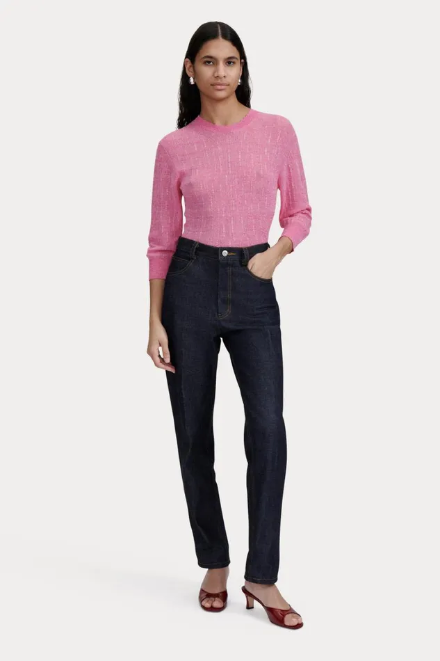 Rachel Comey Knits Women Benson Top Pink Marled