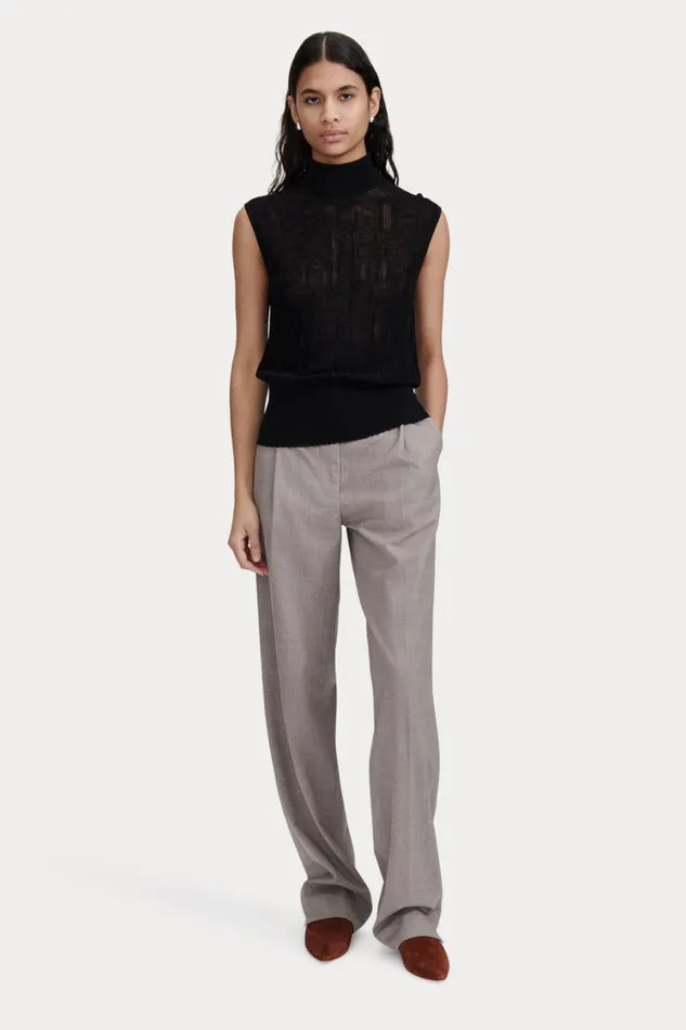 Rachel Comey Knits Women Benson Top Pink Marled