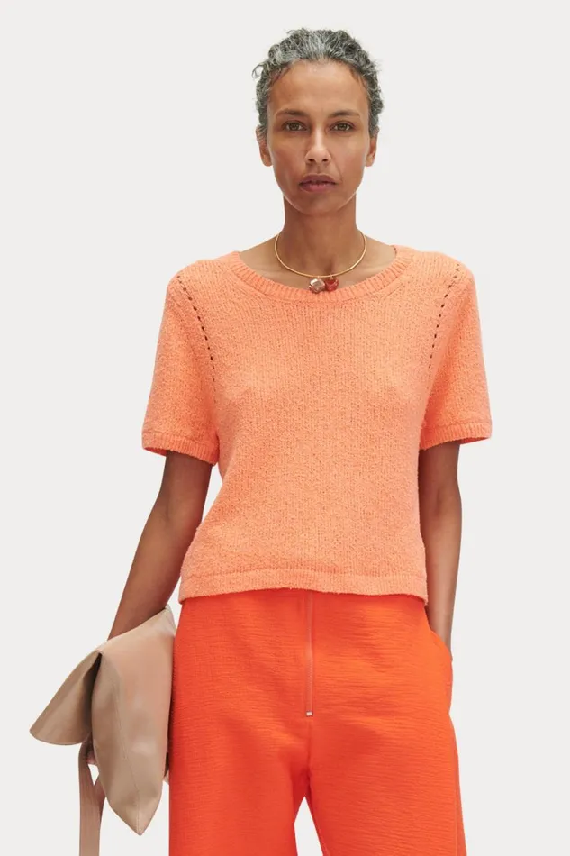 Rachel Comey Knits Women Hana Top Chocolate
