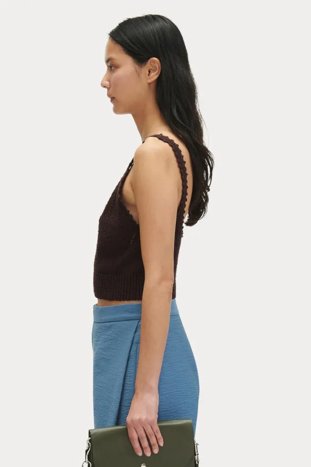 Rachel Comey Knits Women Hana Top Chocolate