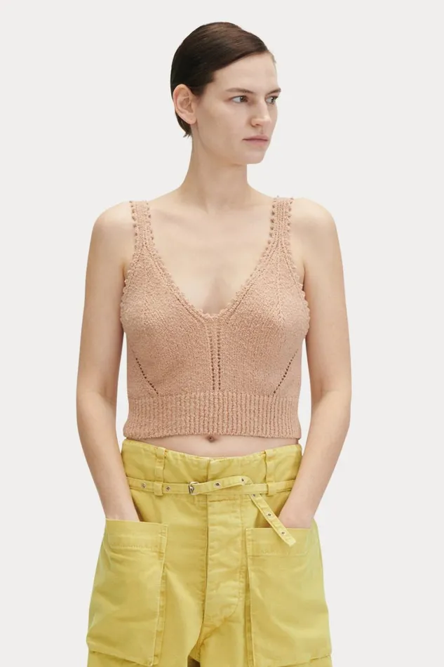 Rachel Comey Knits Women Hana Top Chocolate