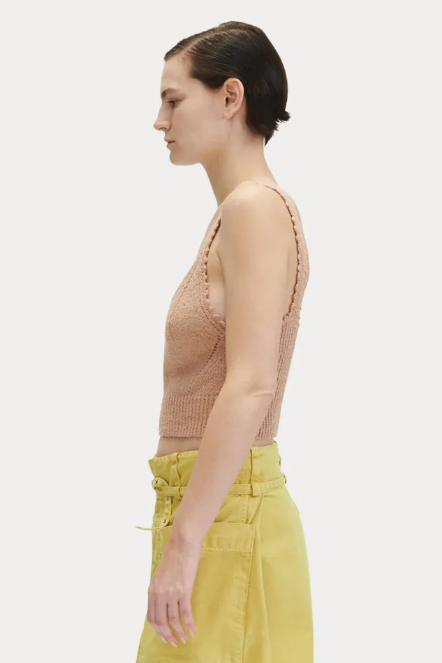 Rachel Comey Knits Women Hana Top Chocolate