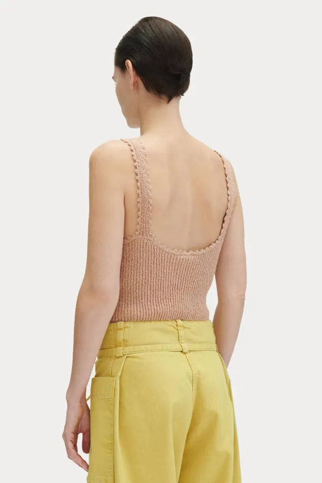 Rachel Comey Knits Women Hana Top Chocolate