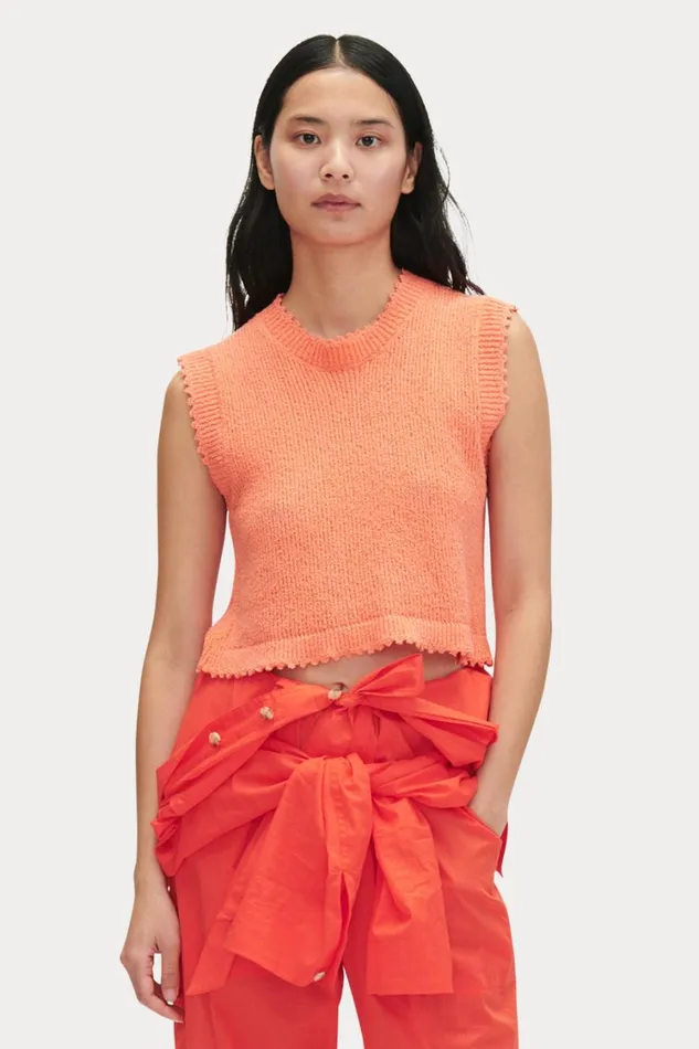 Rachel Comey Knits Women Hana Top Chocolate