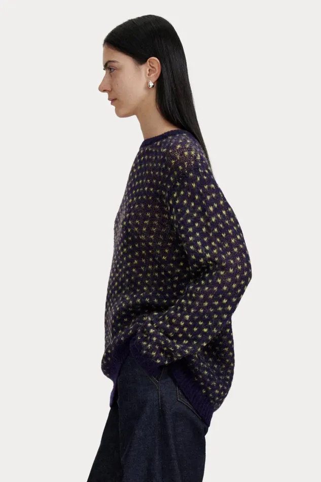 Rachel Comey Knits Women Lokki Sweater Navy Multi