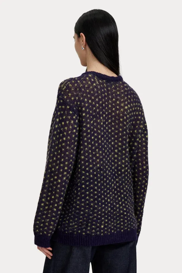 Rachel Comey Knits Women Lokki Sweater Navy Multi