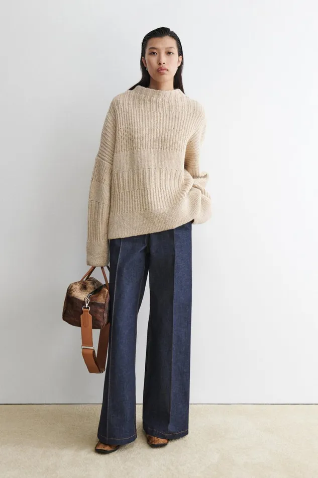 Rachel Comey Knits Women Lucus Sweater Cream Rachel Comey Knits Women Lucus Sweater Cream