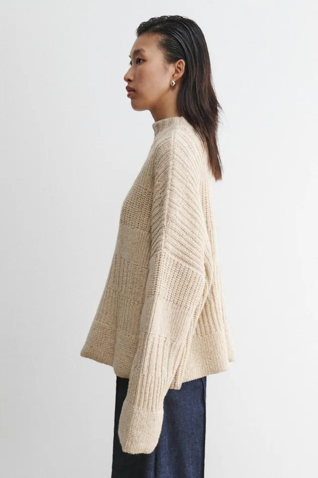 Rachel Comey Knits Women Lucus Sweater Cream Rachel Comey Knits Women Lucus Sweater Cream