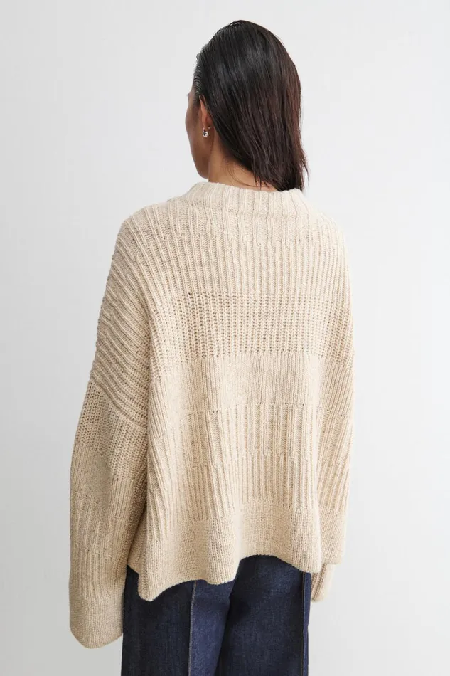 Rachel Comey Knits Women Lucus Sweater Cream Rachel Comey Knits Women Lucus Sweater Cream