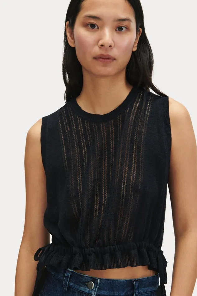 Rachel Comey Knits Women New Aires Top Coral Rachel Comey Knits Women New Aires Top Coral