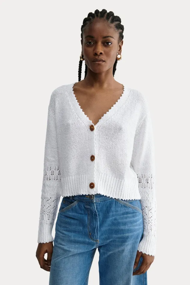 Rachel Comey Knits Women Olia Cardigan White