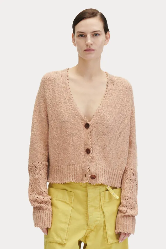 Rachel Comey Knits Women Olia Cardigan White Rachel Comey Knits Women Olia Cardigan White