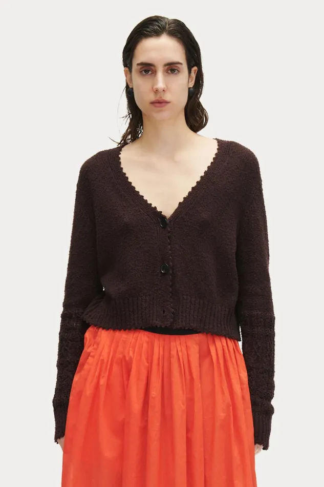 Rachel Comey Knits Women Olia Cardigan White Rachel Comey Knits Women Olia Cardigan White