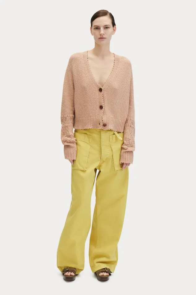Rachel Comey Knits Women Olia Cardigan White Rachel Comey Knits Women Olia Cardigan White