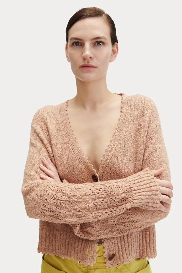 Rachel Comey Knits Women Olia Cardigan White Rachel Comey Knits Women Olia Cardigan White