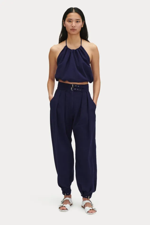 Rachel Comey Tops Women Balon Top Midnight Rachel Comey Tops Women Balon Top Midnight