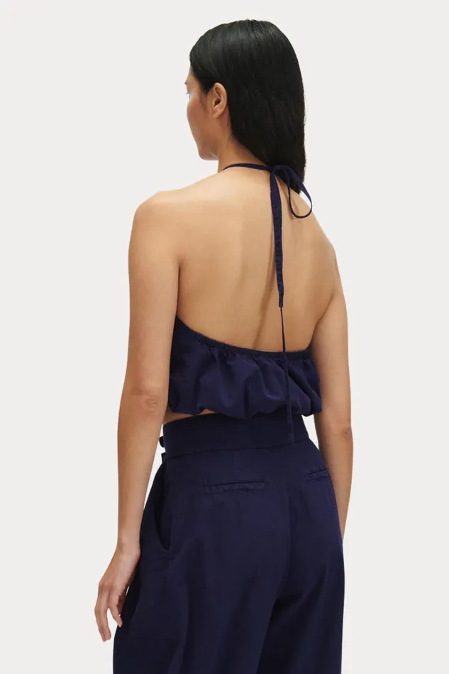 Rachel Comey Tops Women Balon Top Midnight Rachel Comey Tops Women Balon Top Midnight