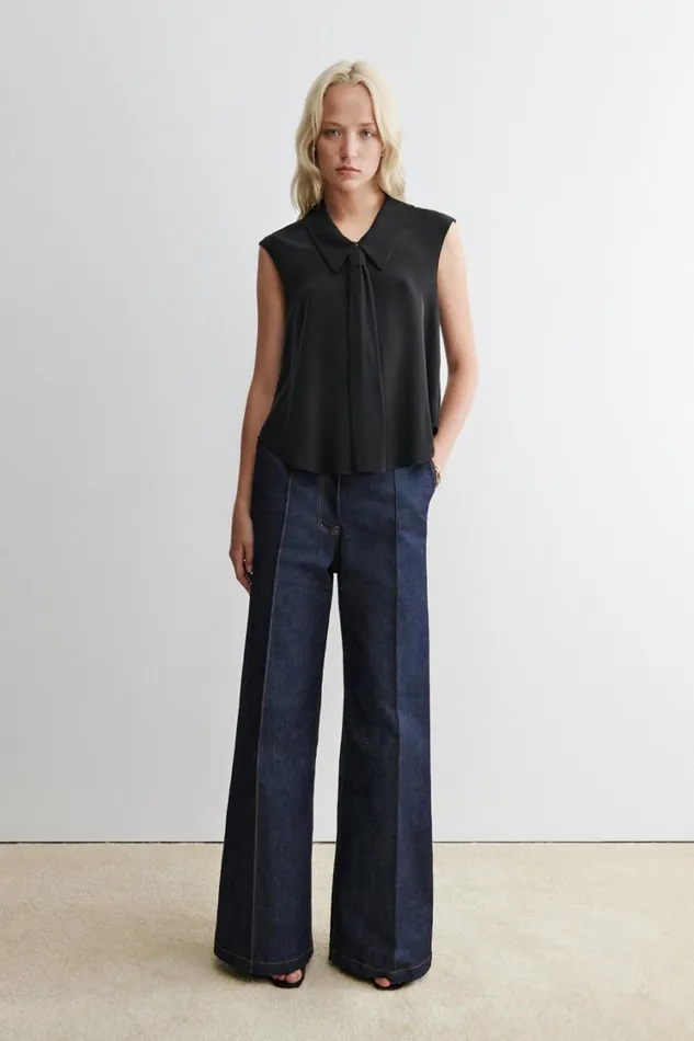 Rachel Comey Tops Women Casben Top Mauve Rachel Comey Tops Women Casben Top Mauve