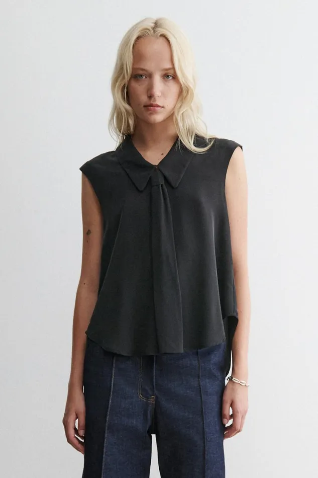 Rachel Comey Tops Women Casben Top Mauve Rachel Comey Tops Women Casben Top Mauve
