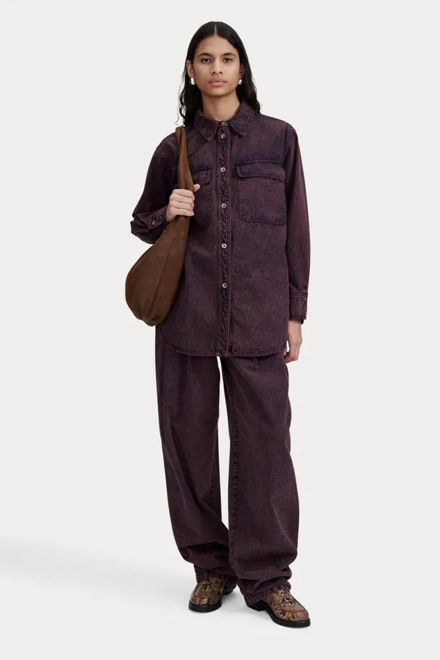 Rachel Comey Tops Women Supply Shirt Boisonberry