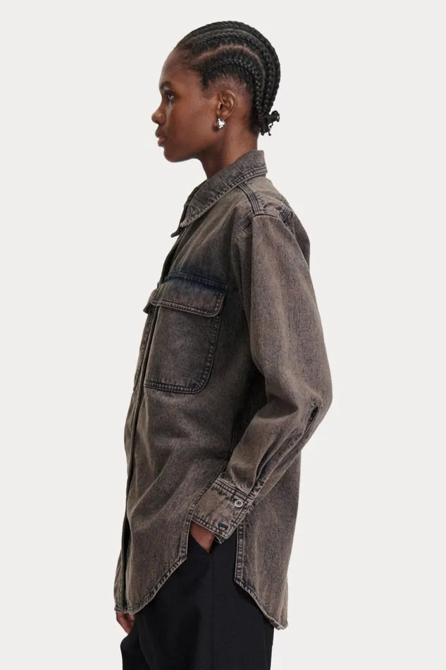Rachel Comey Tops Women Supply Shirt Boisonberry Rachel Comey Tops Women Supply Shirt Boisonberry