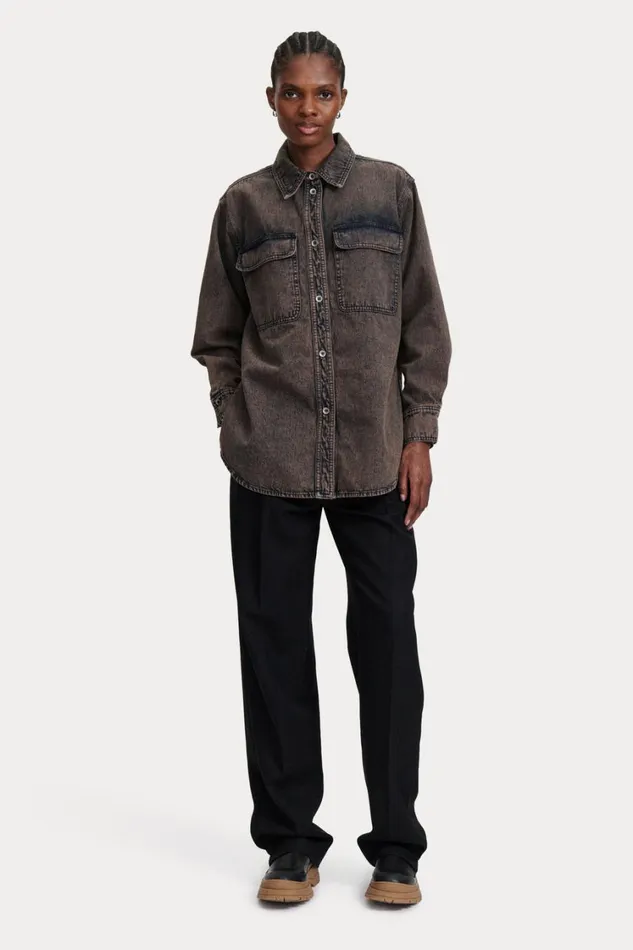 Rachel Comey Tops Women Supply Shirt Boisonberry Rachel Comey Tops Women Supply Shirt Boisonberry