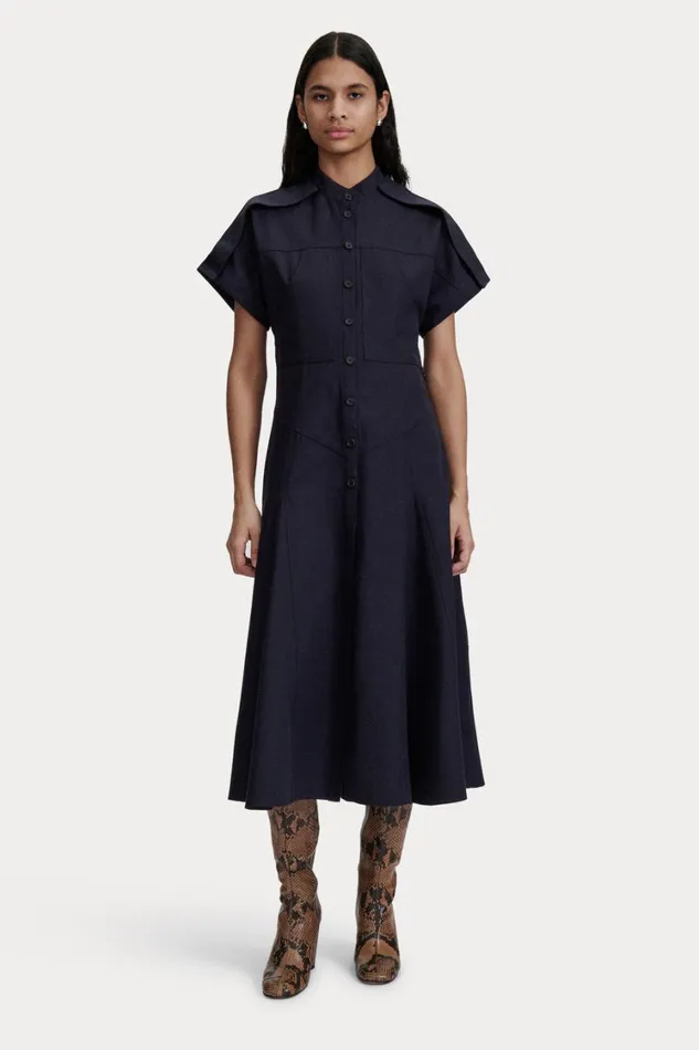 Rachel Comey Tops Women Zanja Shirt Navy Rachel Comey Tops Women Zanja Shirt Navy