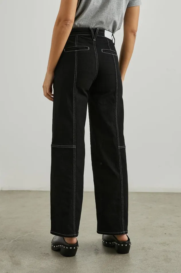 Rails Denim Women GETTY CROP UTILITY WIDE LEG Orca
