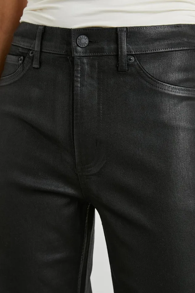 Rails Denim Women GETTY WIDE LEG Coated Noir