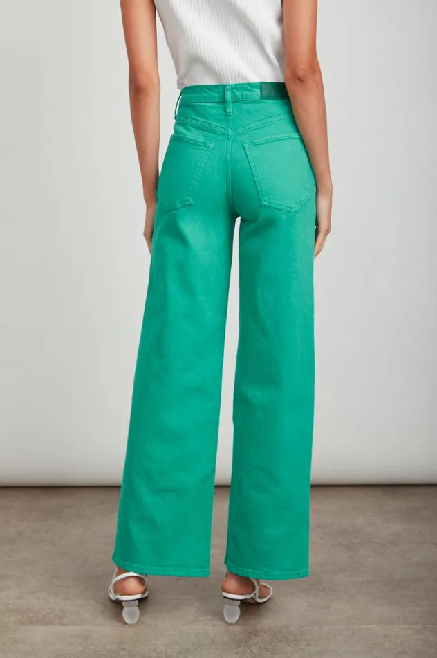 Rails Denim Women GETTY WIDE LEG Emerald