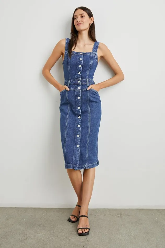 Rails Denim Women MALIBU DRESS Mazarine