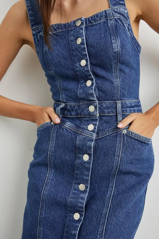 Rails Denim Women MALIBU DRESS Mazarine