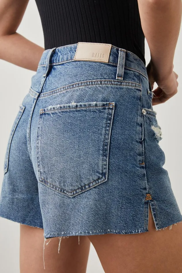 Rails Denim Women ZUMA SHORT Vintage Sapphire Distress