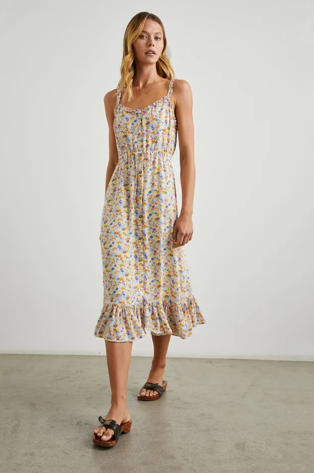 Rails Dresses and Rompers Women ADALYN DRESS Papaya Flowers