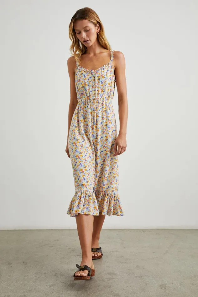 Rails Dresses and Rompers Women ADALYN DRESS Papaya Flowers
