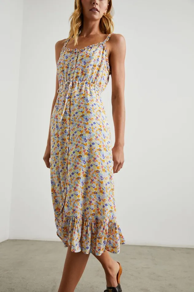 Rails Dresses and Rompers Women ADALYN DRESS Papaya Flowers