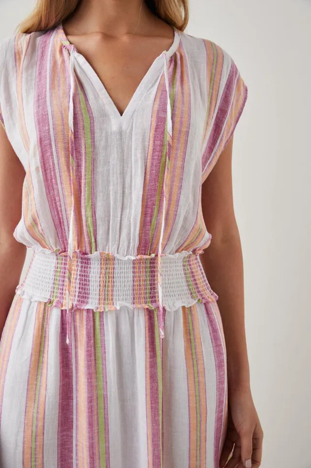 Rails Dresses and Rompers Women ASHLYN DRESS Hibiscus Stripe