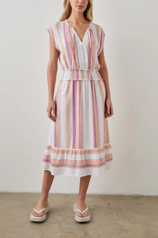 Rails Dresses and Rompers Women ASHLYN DRESS Hibiscus Stripe