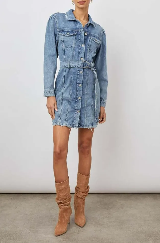 Rails Dresses and Rompers Women GRIFFITH DRESS Indigo Charm