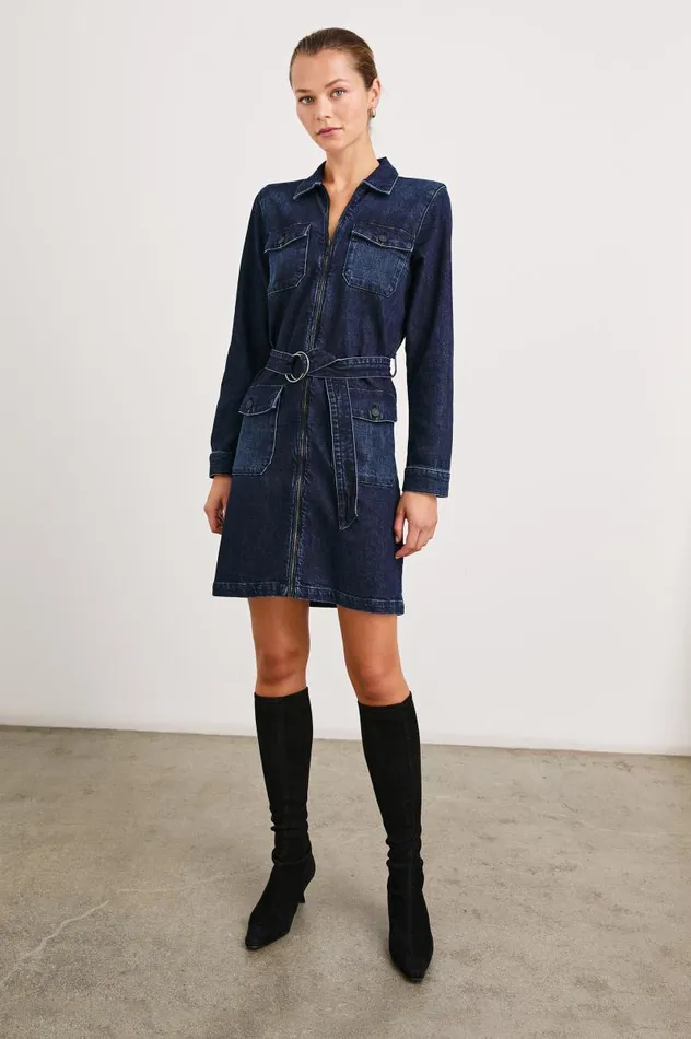 Rails Dresses and Rompers Women JEFFERSON DRESS Blue Moon