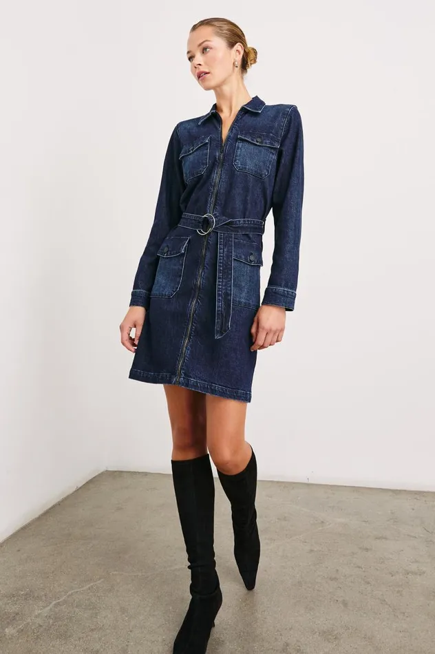 Rails Dresses and Rompers Women JEFFERSON DRESS Blue Moon