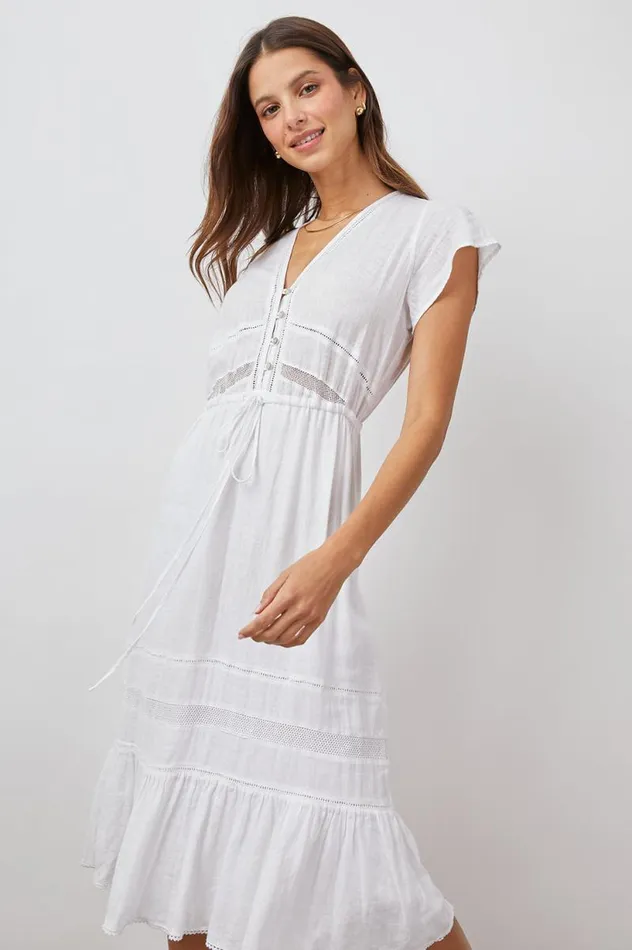 Rails Dresses and Rompers Women KIKI DRESS White Lace Detail