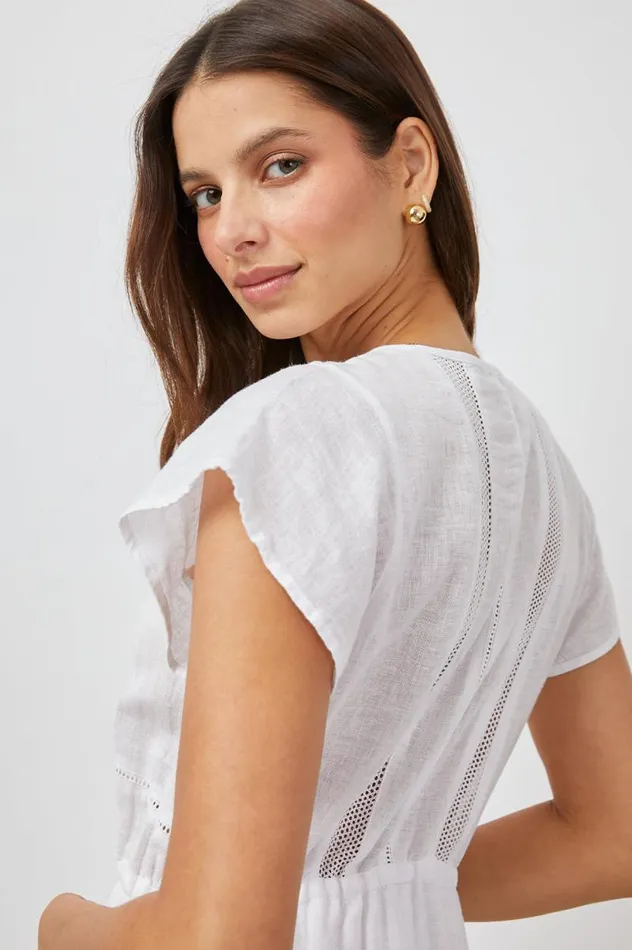 Rails Dresses and Rompers Women KIKI DRESS White Lace Detail