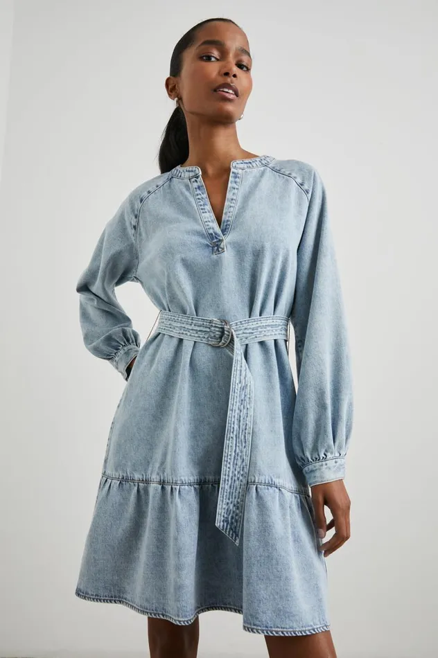 Rails Dresses and Rompers Women LILA DRESS Faded Indigo
