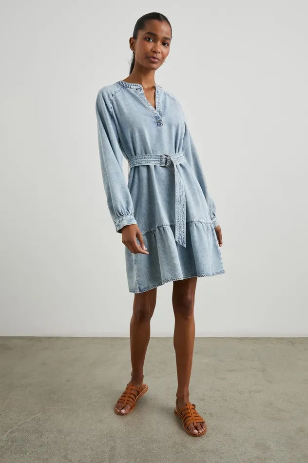 Rails Dresses and Rompers Women LILA DRESS Faded Indigo