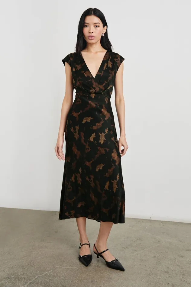 Rails Dresses and Rompers Women ODELLA DRESS Diffused Sandstone