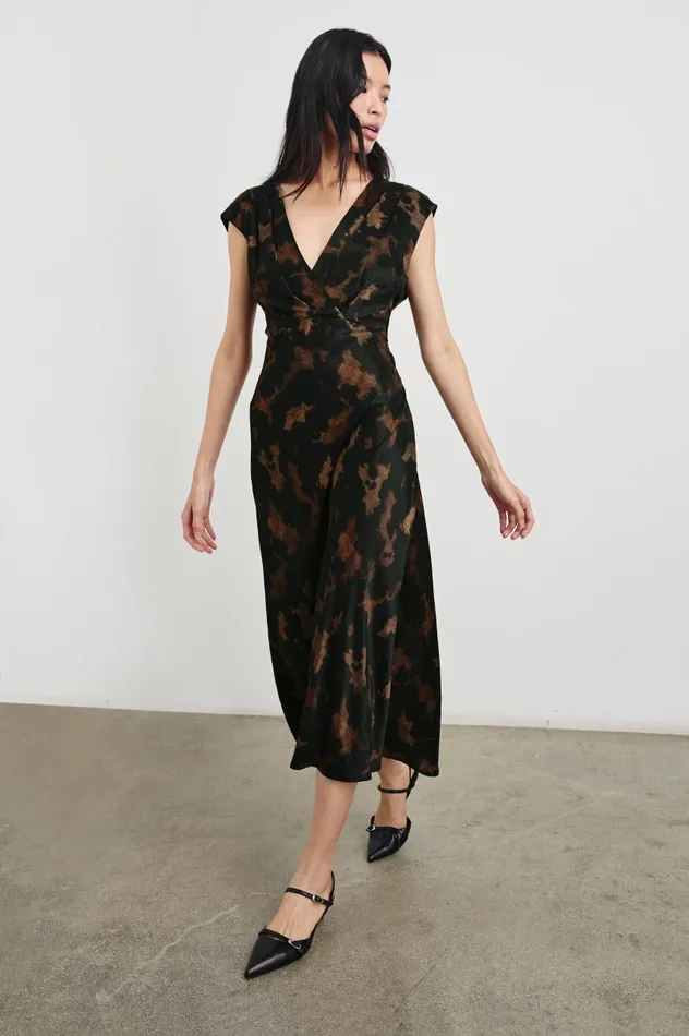 Rails Dresses and Rompers Women ODELLA DRESS Diffused Sandstone