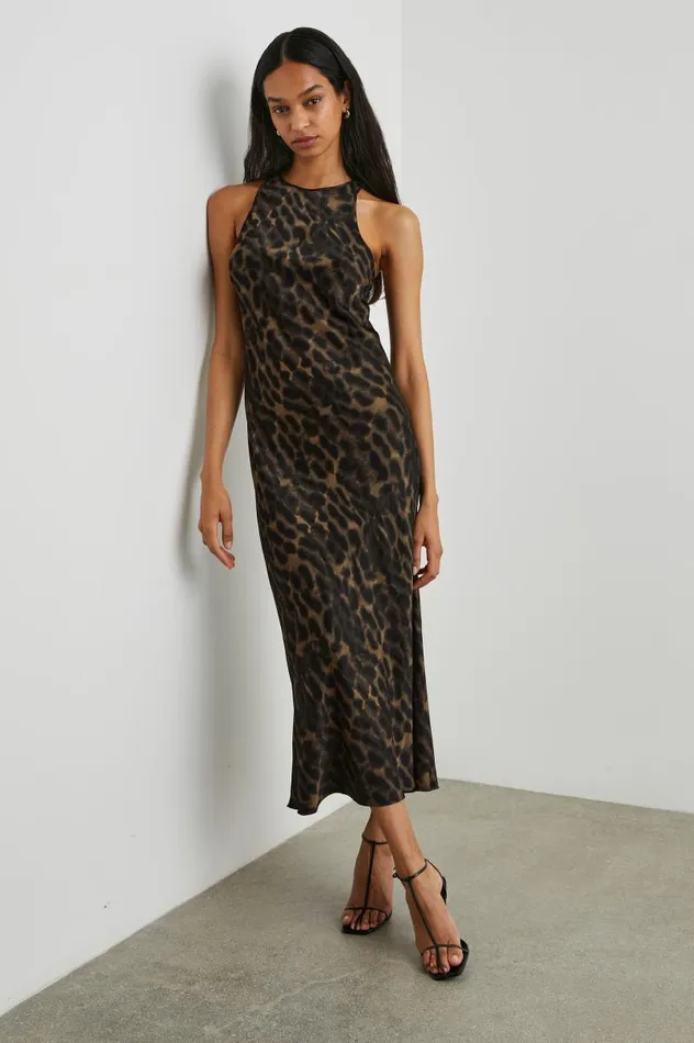 Rails Dresses and Rompers Women SOLENE DRESS Umber Leopard