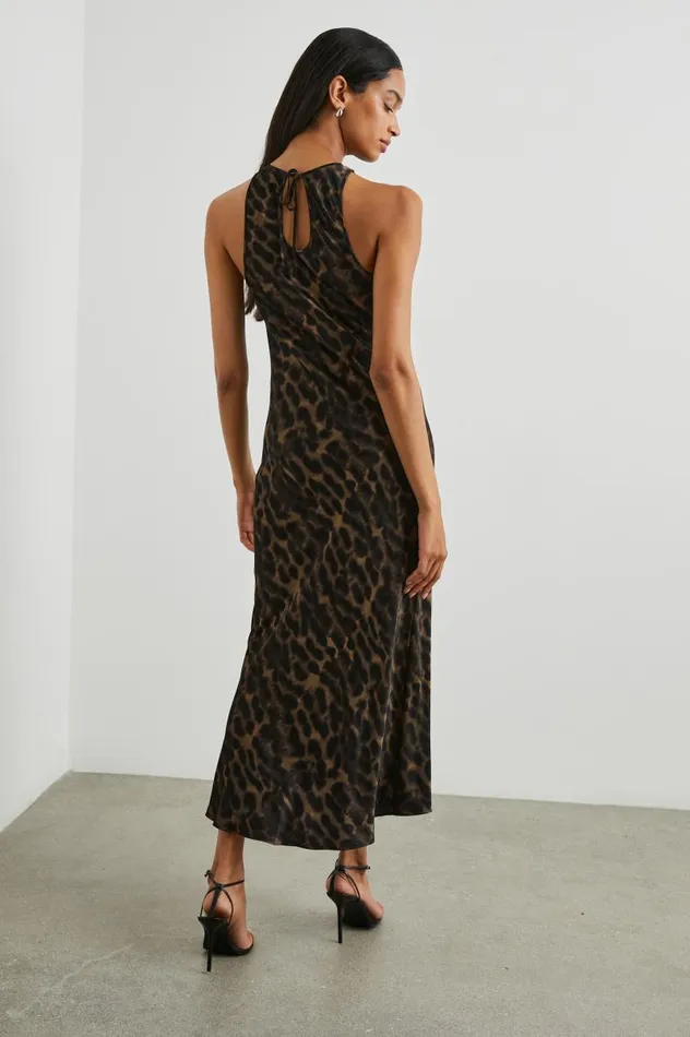 Rails Dresses and Rompers Women SOLENE DRESS Umber Leopard