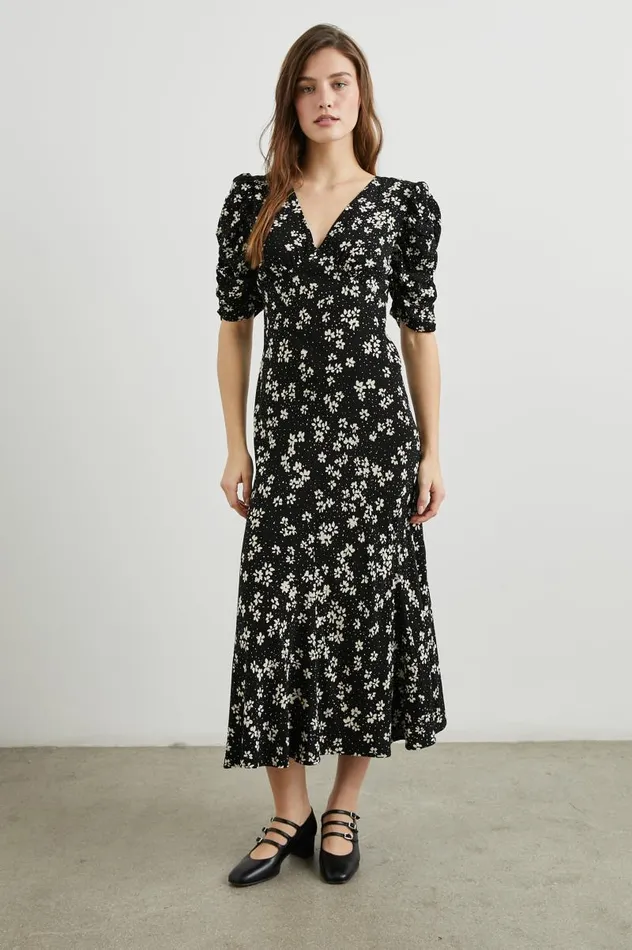 Rails Dresses and Rompers Women ZARIAH DRESS Noir Floral